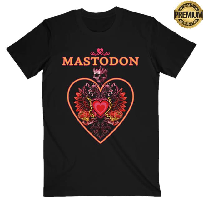 Official Mastodon Merch Store Crack The Skye Valentine's Popover Shirt