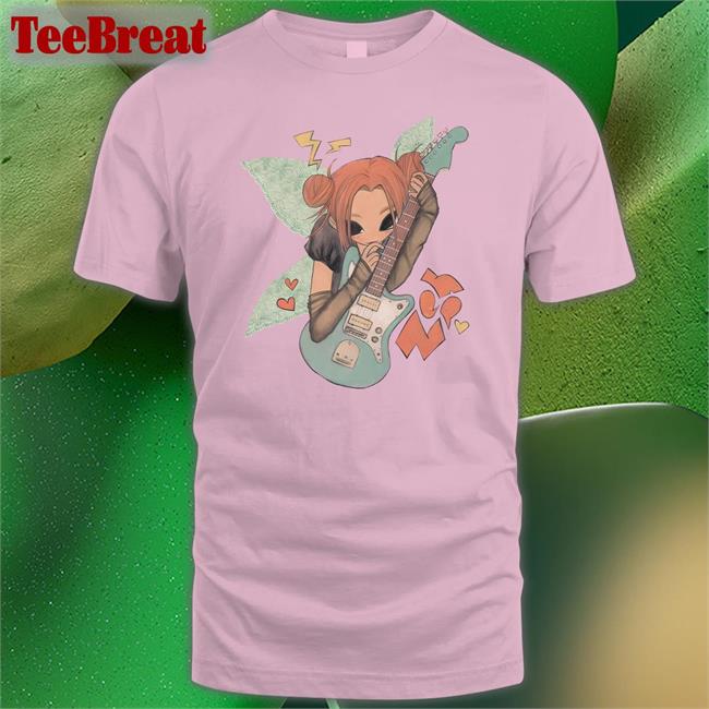Zephanijong Hatsune Mitski Zephanijong Guitar T Shirt
