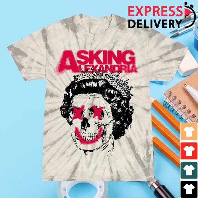 Official Asking Alexandria Erase Me Dye Tees