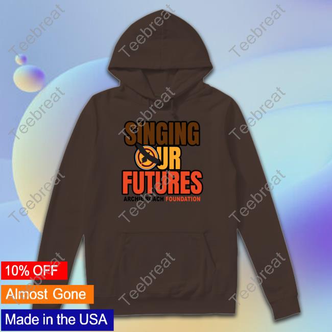 Ausmusic T-Shirt Day Shop Singing Our Futures Archie Roach Brown Foundation Savana Long Sleeve Tee