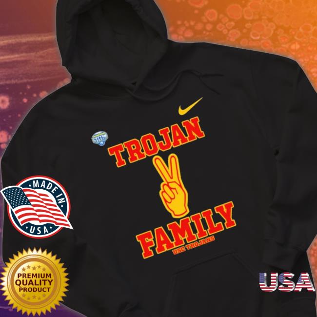 Official Usc Trojans Trojan Family Usc Trojans Tee