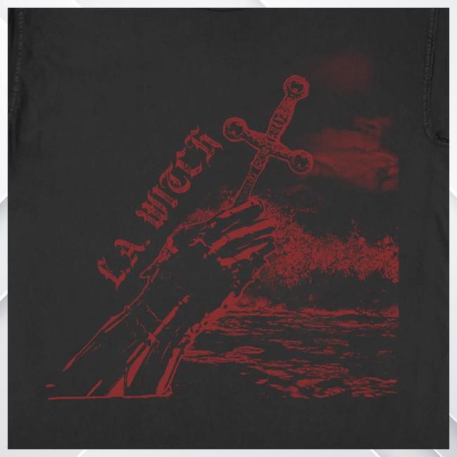 Official Hello Merch L.A. Witch Dagger Tshirt HelloMerch