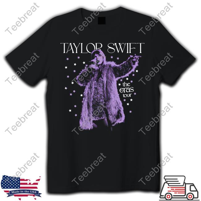 Official Taylor Swift Merch Taylor Swift The Eras Tour Live Photo Stars T-Shirt