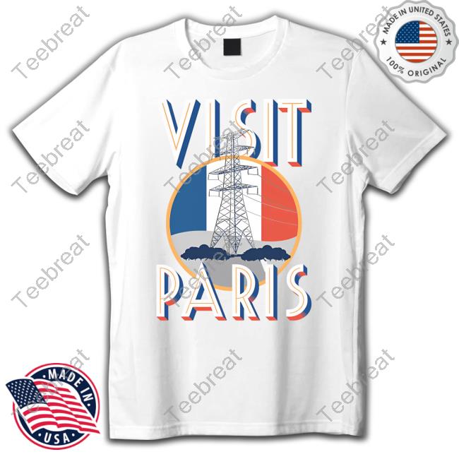 Official Shitheadsteve Merch Visit Paris T Shirt