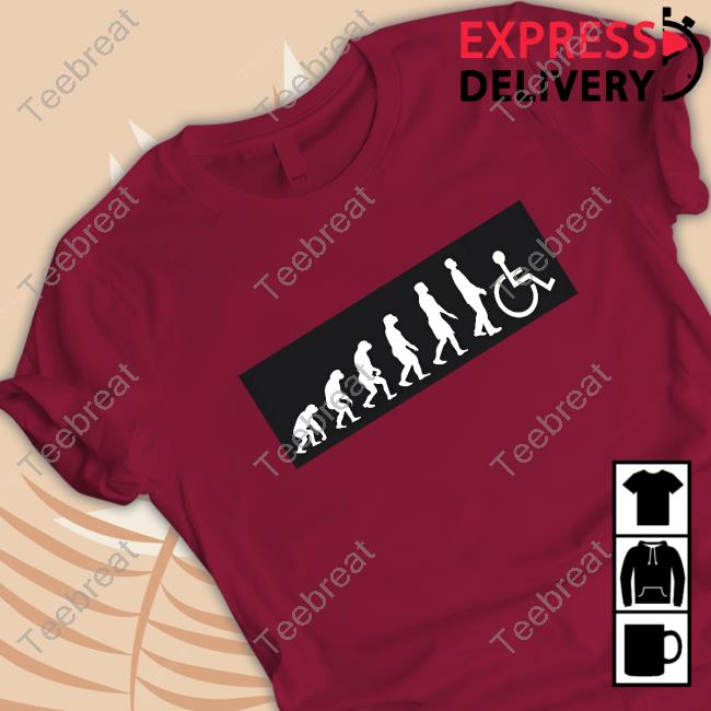 Official Crippen Cartoons Evolve Long Sleeve Tee Mik Scarlet