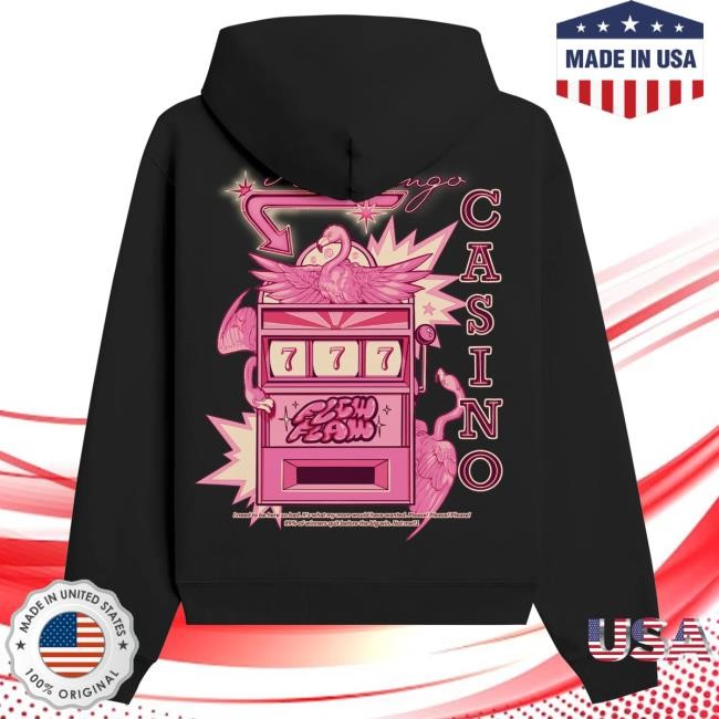 Official Flim Flam Merch Flamingo Casino Adult Hood FlimFlam