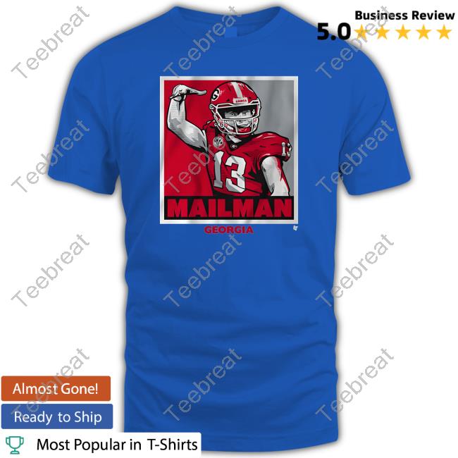 Stetson Bennett Iv Mailman Poster Shirt Breakingt Georgia Football Stetson Bennett Iv Mailman Poster Shirts