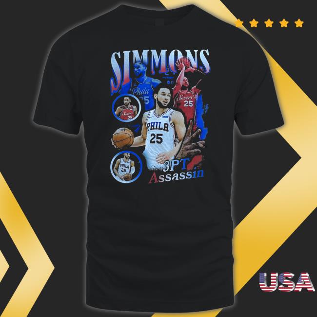 Ben Simmons 3 Pt Assassin Shirts
