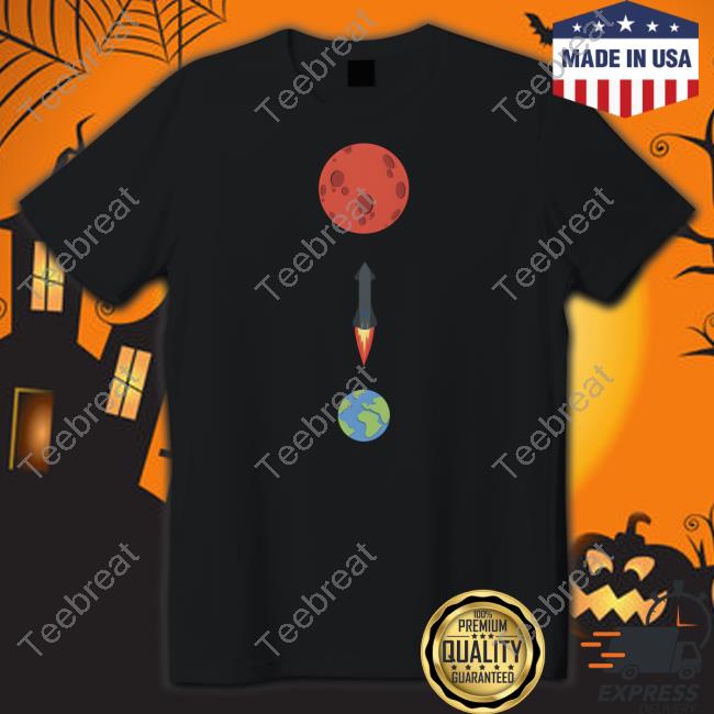 Official Tesla Conomics Shop Starship To Mars Shirt