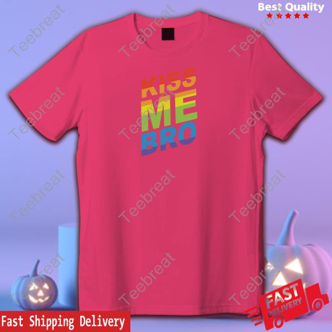 Wicked Naughty Store Kiss Me Bro Tee Wicked Naughty Apparel