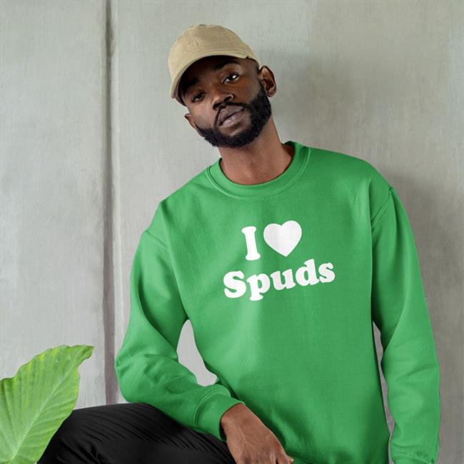 The Author Séamas O'reilly I Love Spuds Shirt