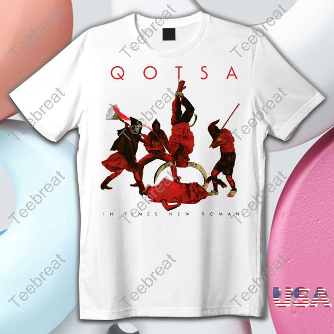 Queens Of The Stone Age Qotsa In Times New Roman Sand Cap