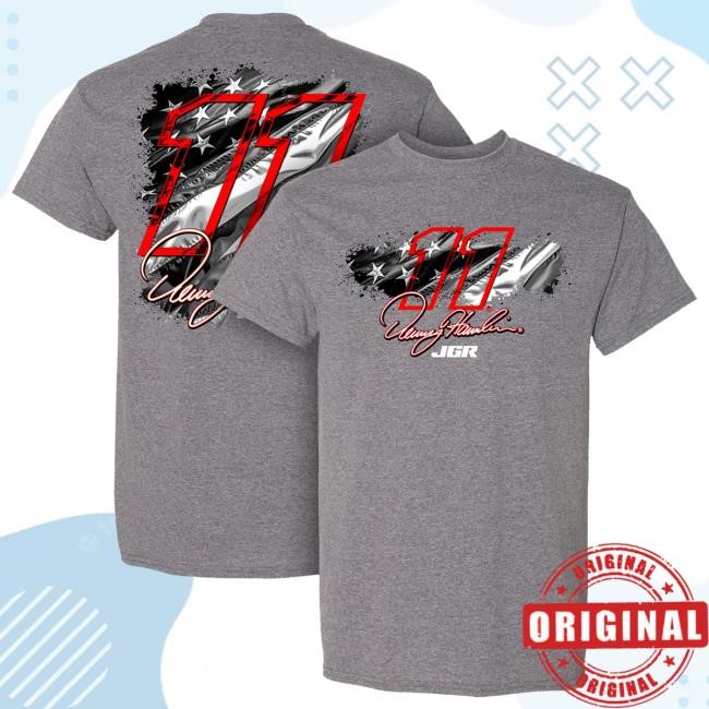 Denny Hamlin 11 Flag Tees Official DH Merch Store
