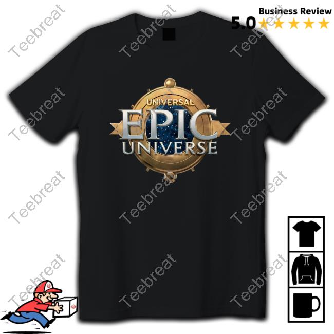 Official Shop Universal Orlando Epic Universe Logo New Shirt