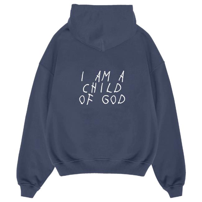 Official Seek Jesus Merch Store Seek Jesus I Am A Child Of God - Crew Navy Seek Jesus Apparel Clothing SeekJesus