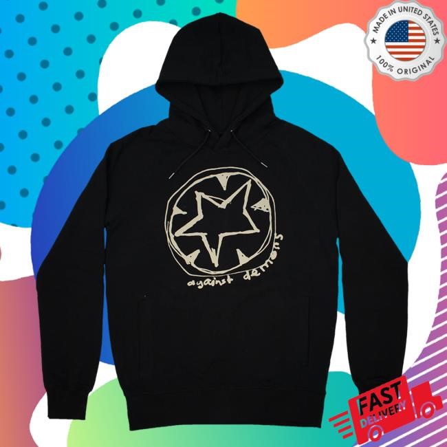 Store Waste Head Quarters Merch Against Demons Black Sweatshirt