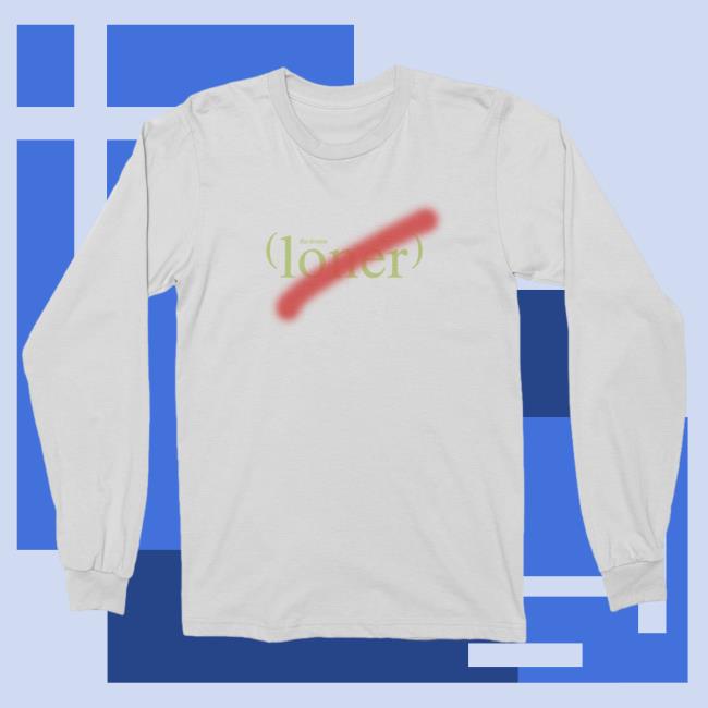 Official Kings Road Merch Store The Drums Loner Shirt 2024 (White)