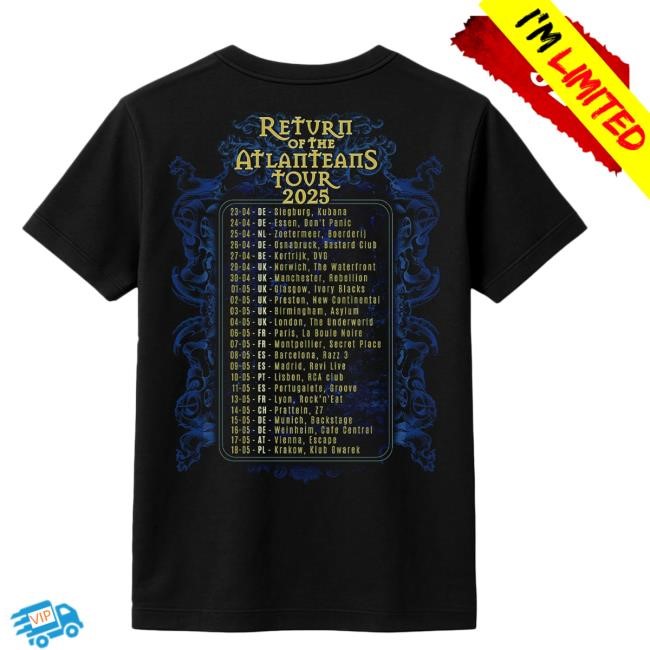 Official Imperial Age Merch Temple Mage - Tour 2025 Shirts (Ltd 52)