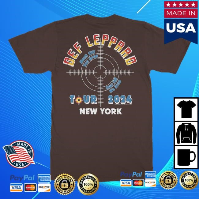 New York, NY 2024 Tour S/s Shirt - Def Leppard Official Store