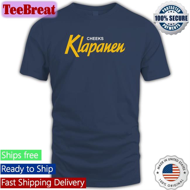 Cheeks Klapanen Edition Limited Shirt 2022 Pittsburgh Clothing Company