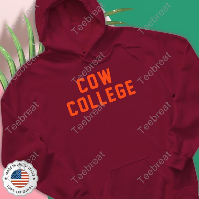 Cow College Hoodie