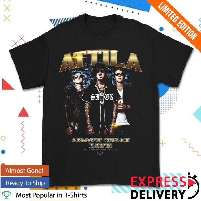 Official Attila Merch Bootleg T Shirt