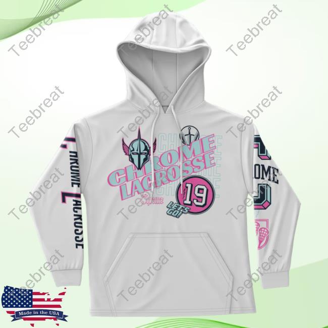 Official Premier Lacrosse League Shop Chrome All Over Print Hoodies