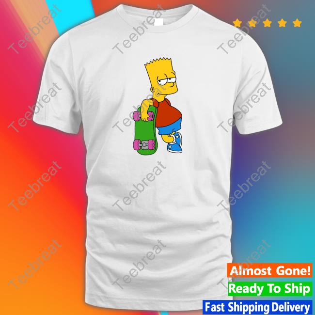 Official Bart Simpson Skis Sweatshirt