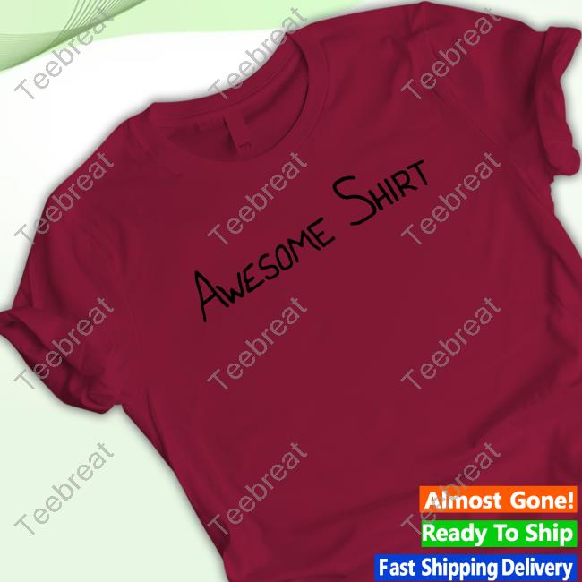 Smosh Merch Awesome Shirt Smosh Merch Awesome Shirt T-Shirt