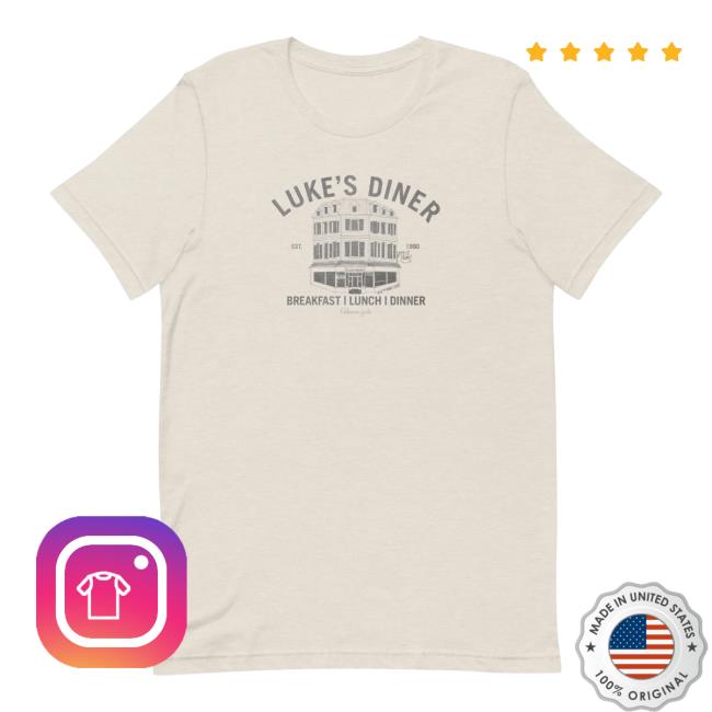 Gilmore Girls Luke's Diner Location Shirt 2024