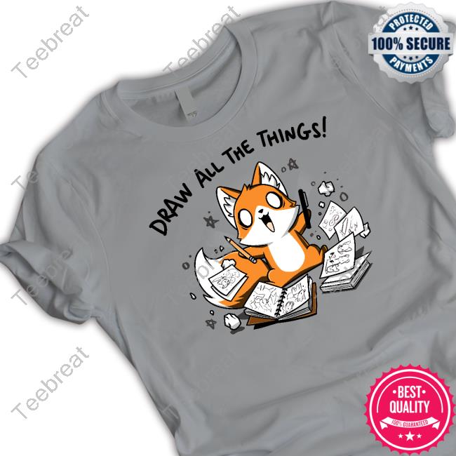 Draw All The Things Long Sleeve Tee