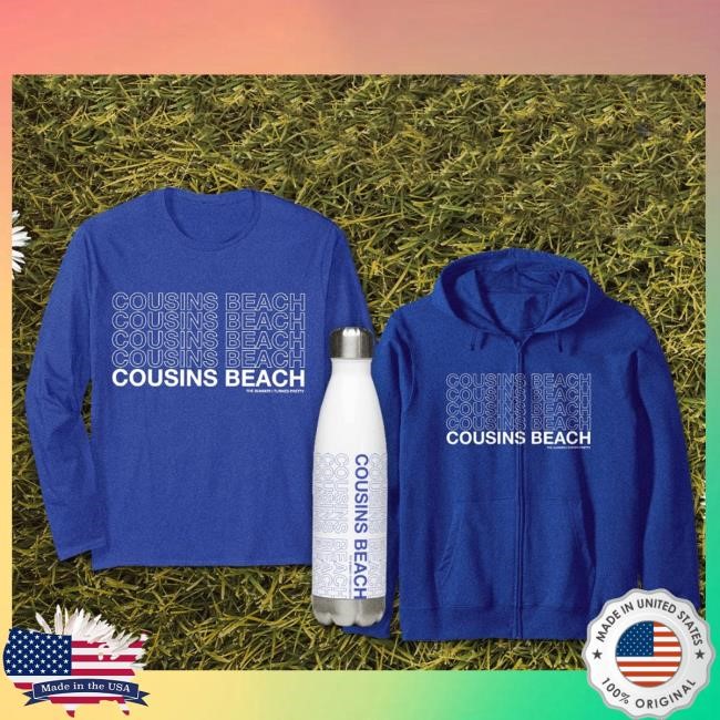 Cousins Beach Yacht Club Zip Sweater