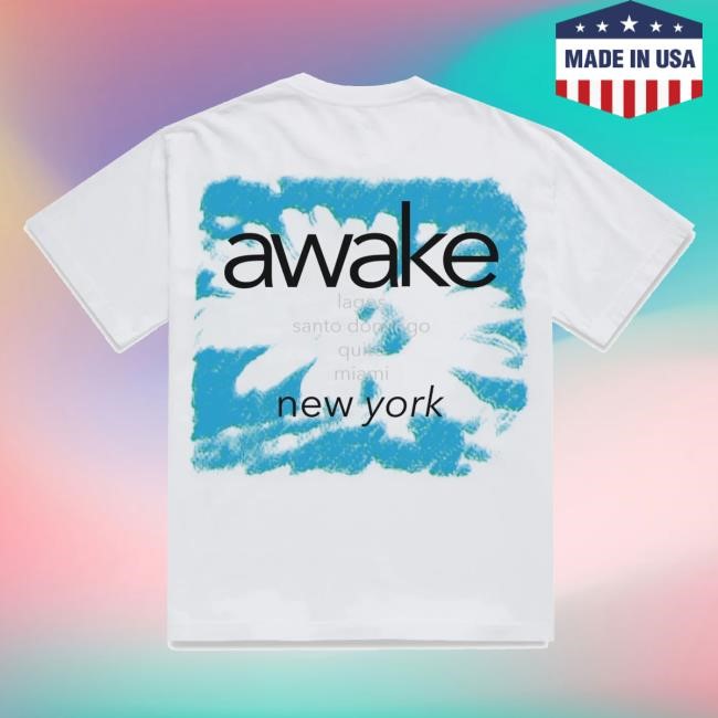 City Flower White T Shirt