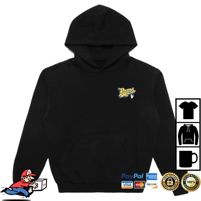 Official Born X Raised + Rams Pro Script Hot Shirt: Black NFL 2025 Kickoff