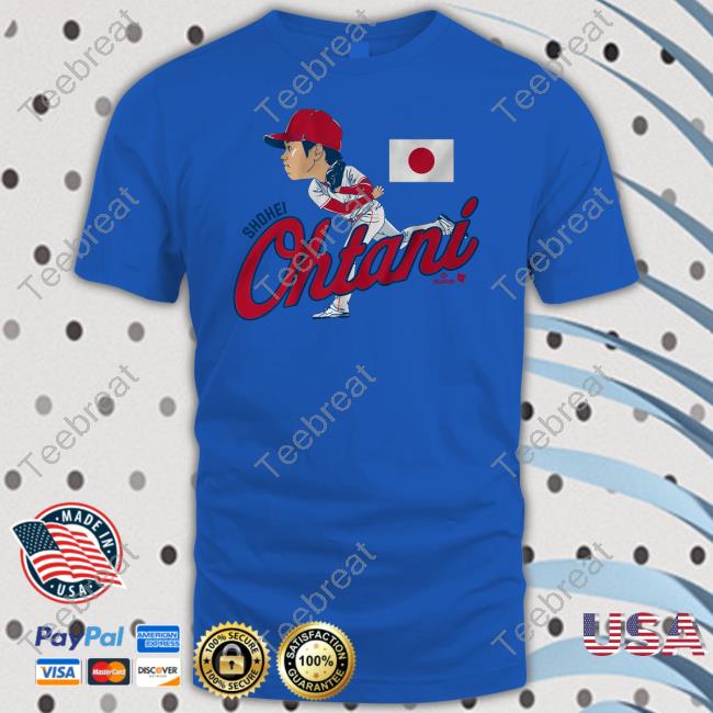Breakingt Shohei Ohtani Japan Caricature Shirt