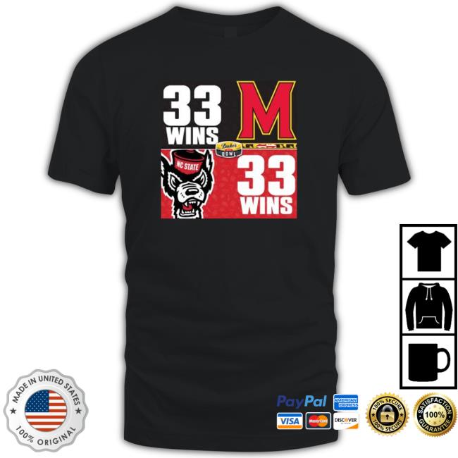 33 Wins Nc State Duke’s Mayo Bowl Shirt