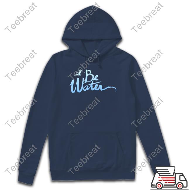 Official Be Water Gradient Script Tee Shirt