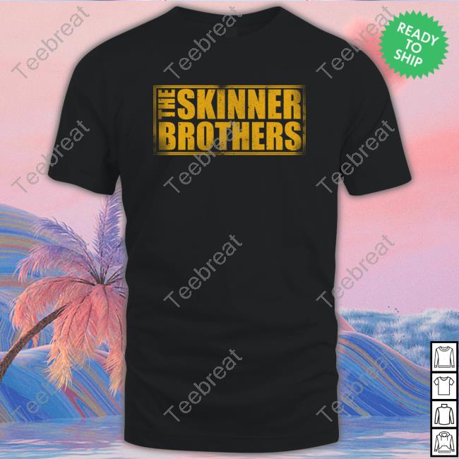 The Skinner Brothers Gold Logo Tee Shirt
