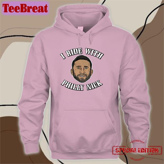 Barstool Sports I Ride With Philly Nick Tank Top Barstoolsports