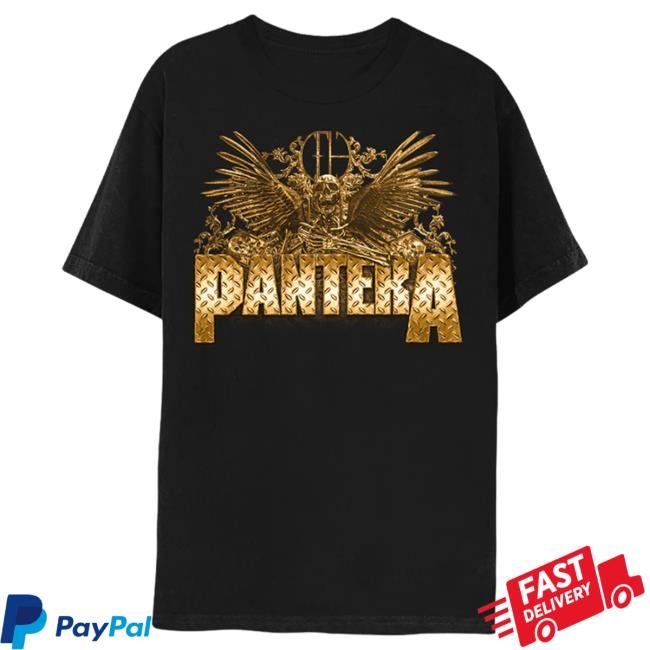 Official Pantera Merch Store Shop World Tour 2024 Admat Black Hot Shirt