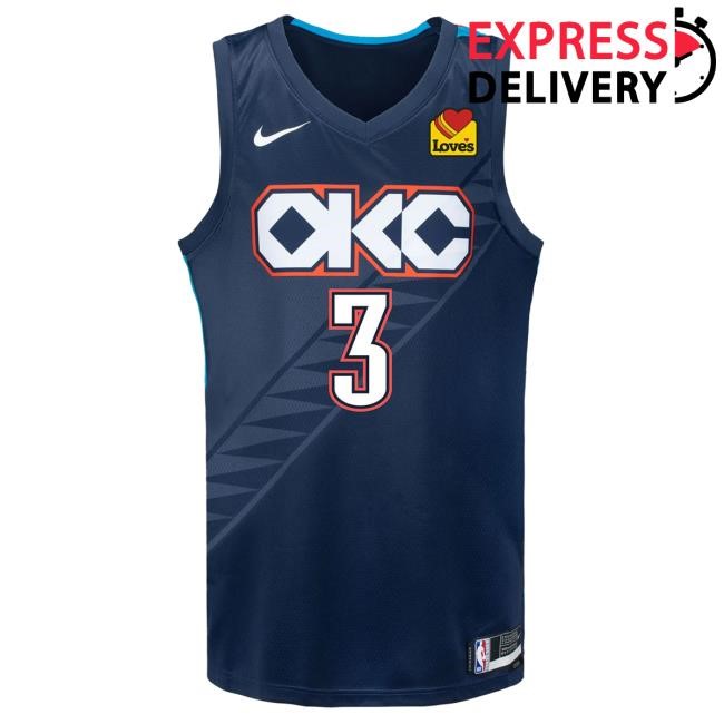 Youth 2025-26 City Edition Jared McCain Oklahoma City Thunder Jersey