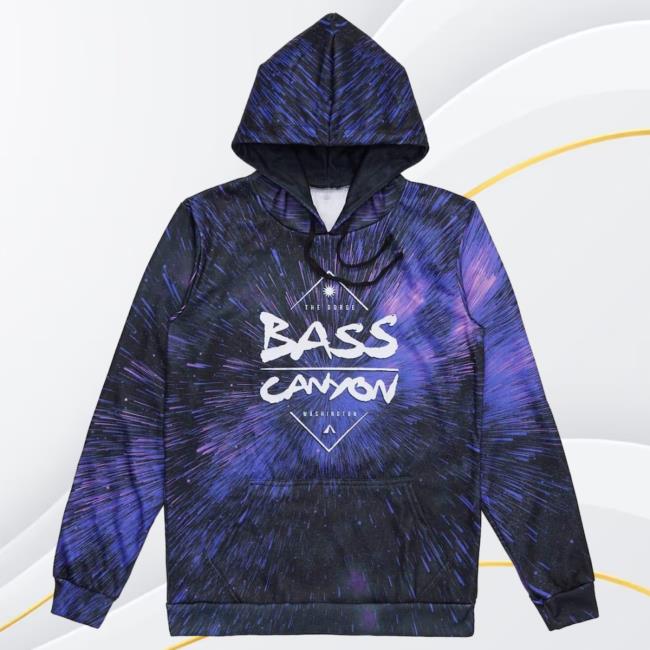 Official Excision Merch Bar Evolution 'Stardust' Dye Sub Pull Over Hoodie - Purple MerchBar
