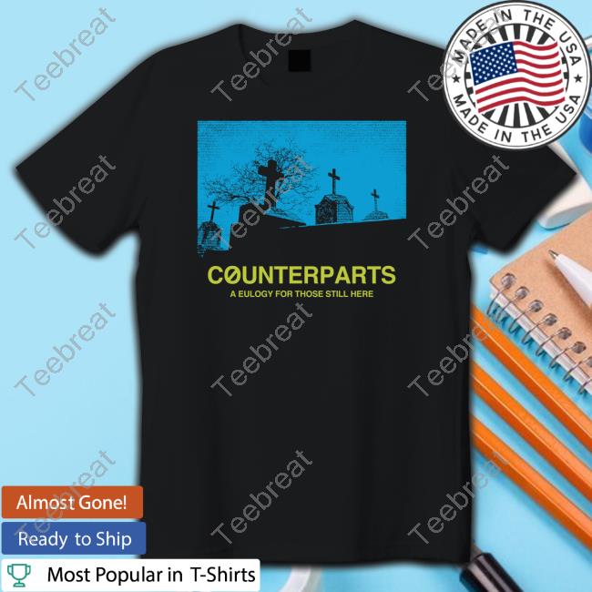 Official Down Right Merch Counterparts Graveyard Shirt