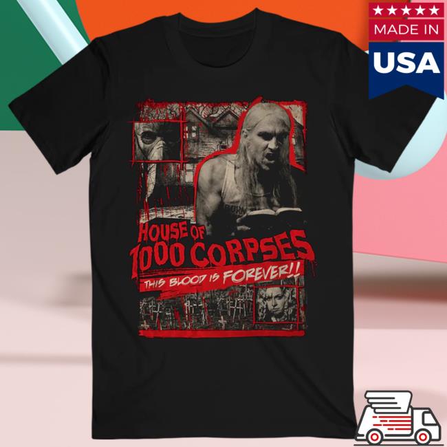 Rob Zombie This Blood Is Forever Shirt Rob Zombie Merch Shop