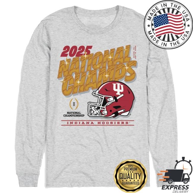 Limited Edition Indiana Hoosiers NCAA National Champs Gold Tee 2026