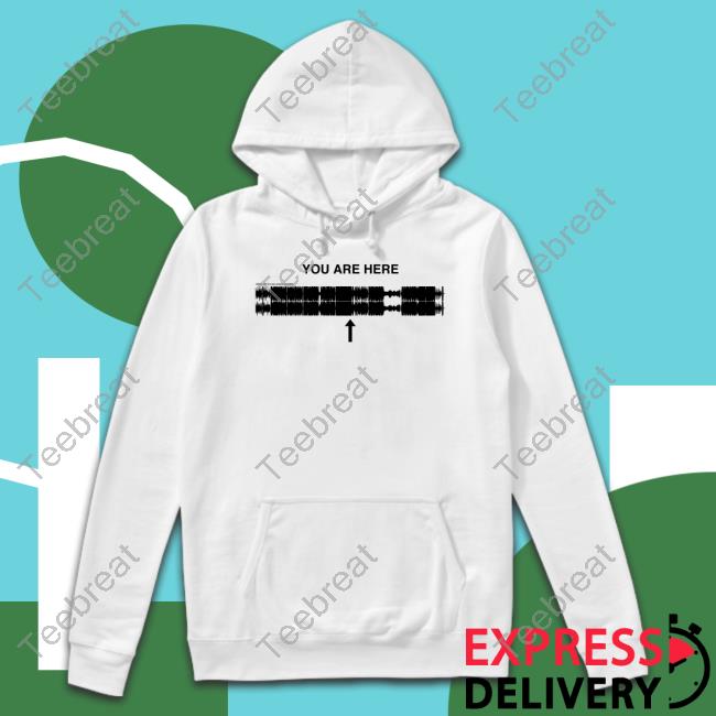 Caroline Polachek Merch You Are Here White Hoodie