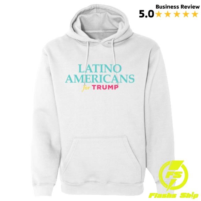 Official Donald Trump Merch Store Donald Trump Latino Americans For Trump White Crew Donald Trump Apparel Clothing Shop DonaldTrump