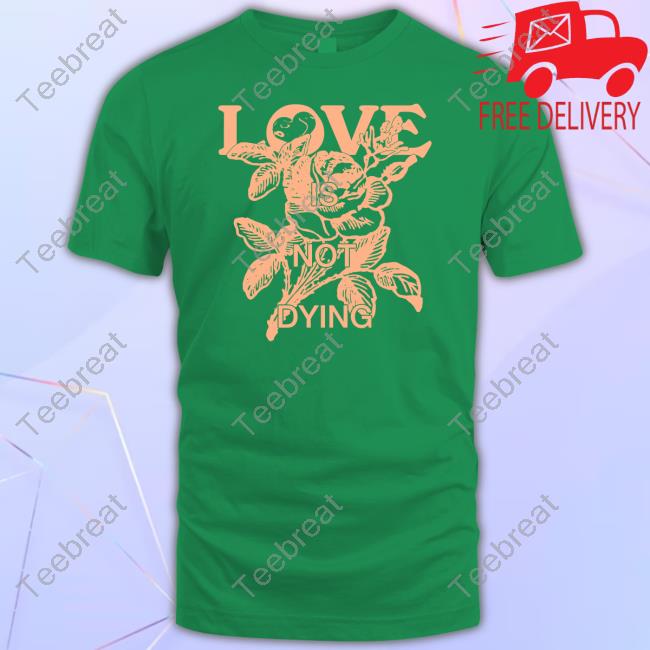 Official Jeremy Zucker Merch Love Is Not Dying Tee Shirt