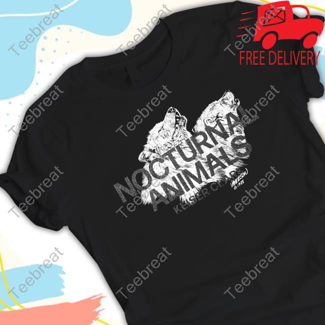 Official Keiser Clark Vintage Nocturnal Animals T-Shirt