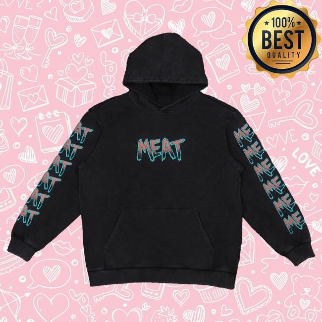 Official Meatcanyon Merch Store Monster Truck Washed Popover Hoodie Meat Canyon